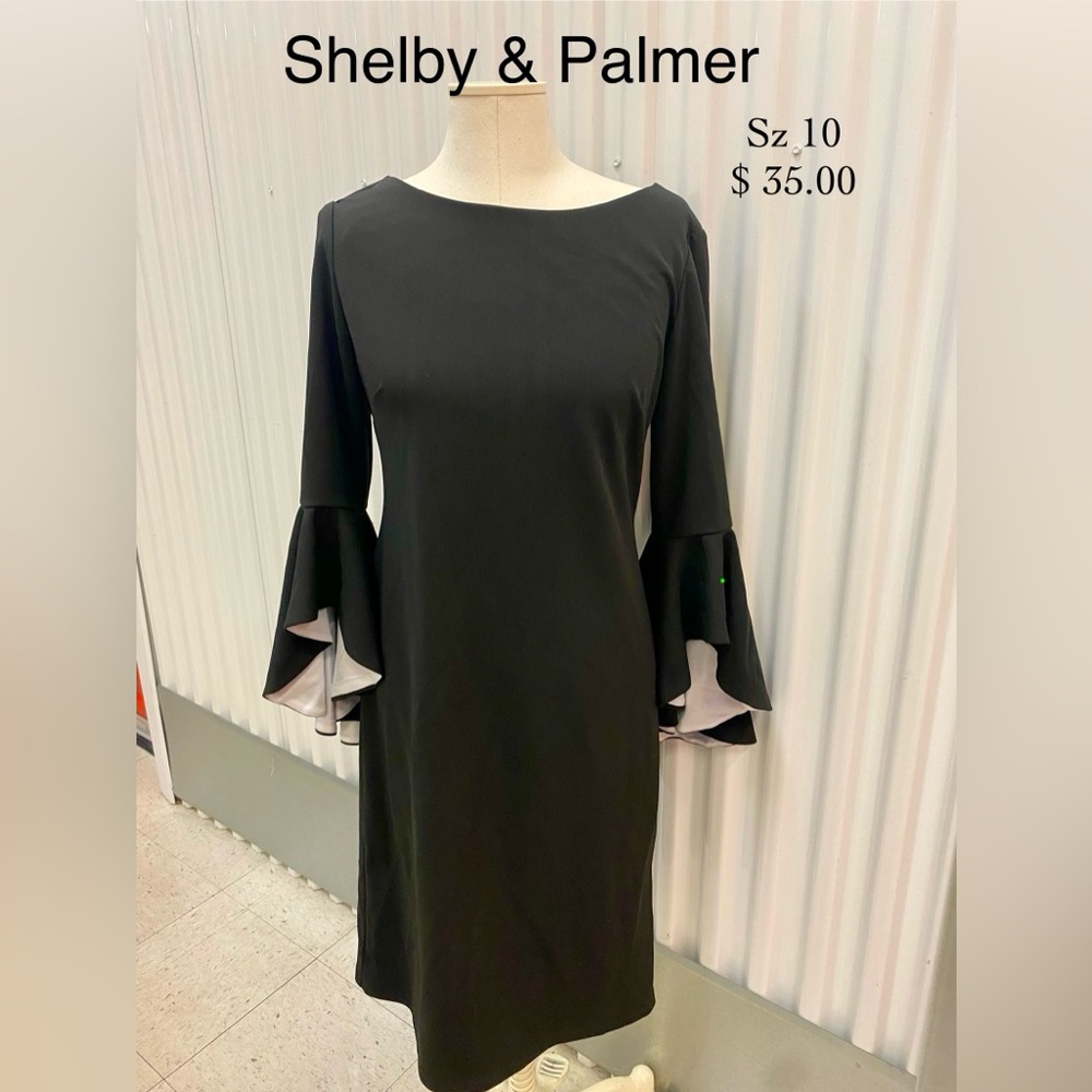 Shelby &Palmer dress black Sz 10